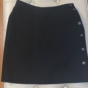 Chanel black miniskirt